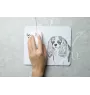 Cavalier King Charles Spaniel - mouse pad with print, personalized dog-themed mouse pad, unique gadget for an office worker by Art-Dog brand