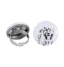 Kaukasischer Schäferhund, Kaukasischer Owtscharka - Damen Schmuck mit dem Bild eines Hundes, handgefertigtes Produkt, Möglichkeit, Ihr eigenes Foto hinzuzufügen, Marke Art-Dog