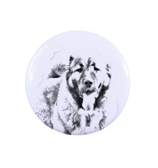 Owczarek kaukaski  pierścionek z psem mały Art-Dog