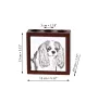 Cavalier King Charles Spaniel - porte-stylo avec chien, organiseur de bureau avec impression, décoration de bureau personnalisée de la marque Art-Dog