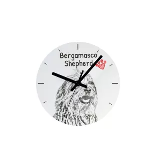 Cavalier King Charles Spaniel - wall clock with a dog, shelf clock with a print, personalized home decoration from the Art-Dog brand