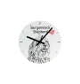 Cavalier King Charles Spaniel - wall clock with a dog, shelf clock with a print, personalized home decoration from the Art-Dog brand