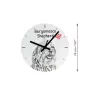 Cavalier King Charles Spaniel - wall clock with a dog, shelf clock with a print, personalized home decoration from the Art-Dog brand