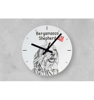 Cavalier King Charles Spaniel - wall clock with a dog, shelf clock with a print, personalized home decoration from the Art-Dog brand