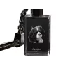 Cavalier King Charles Spaniel - Crystal key ring with dog photo, illuminated key ring, unique gift by Art-Dog brand
