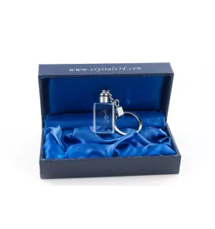 Cavalier King Charles Spaniel - Schlüsselanhänger aus Kristall mit Hundefoto, beleuchteter Schlüsselanhänger, einzigartiges Geschenk der Marke Art-Dog