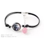 Berger du Caucase - ensemble de bijoux dans une boîte, collier, boucles d'oreilles, bracelet, produits de la marque Art-Dog