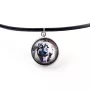 Berger du Caucase - ensemble de bijoux dans une boîte, collier, boucles d'oreilles, bracelet, produits de la marque Art-Dog