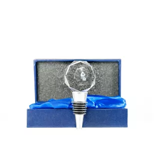 Cavalier King Charles Spaniel - Bottle stopper, crystal wine stopper with photo, personalised gift for bartender by Art-Dog brand