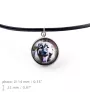Kaukasischer Schäferhund, Kaukasischer Owtscharka - Schmuck mit Ihrem Foto-Box, Halskette und Ohrringe-Set, personalisierte Produkte der Marke Art-Dog.