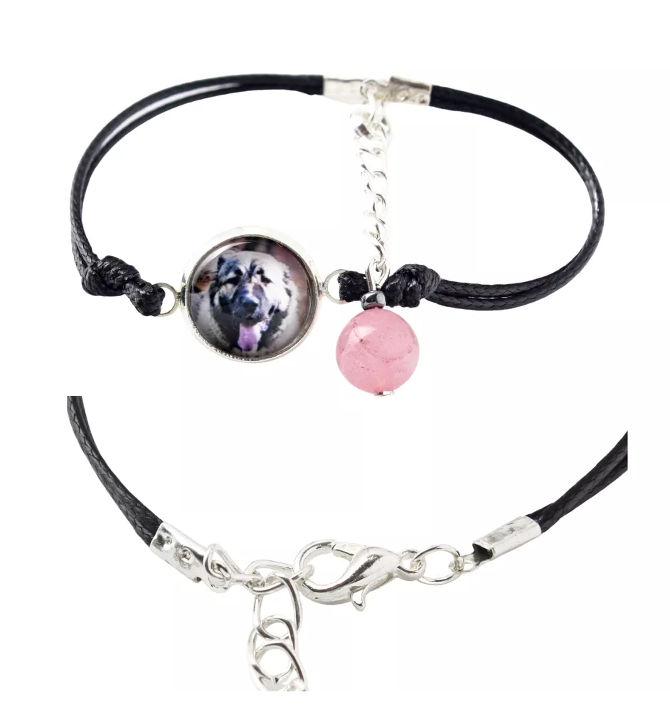 Kaukasischer Schäferhund, Kaukasischer Owtscharka - Armband in einer Schachtel mit Ihrem Foto, femininer Schmuck, ein ausgezeichnetes Geschenk der Marke Art-Dog.