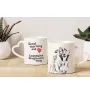 Kaukasischer Schäferhund, Kaukasischer Owtscharka - Tasse mit Hund, entzückende Tasse mit herzförmigem Henkel, universelles Geschenk der Marke Art-Dog