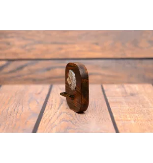 Berger du Caucase - porte-clés, porte-clés avec chien pour les médailles, crochet pour les clés de la marque Art-Dog