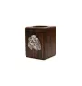 Cavalier King Charles Spaniel I - wooden candle holder with a dog, a unique souvenir after losing a dog, a handicraft from the Art-Dog brand