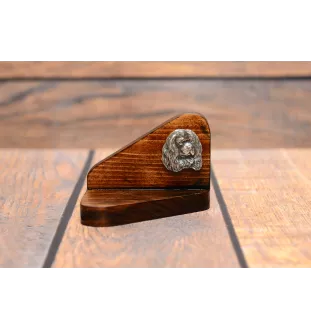 Cavalier King Charles Spaniel - bougeoir en bois avec un chien, support pour bougie chauffe-plat, lieu de mémoire pour chien de la marque Art-Dog