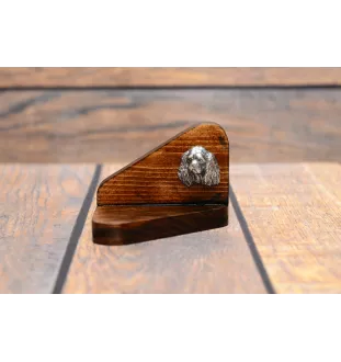 Cavalier King Charles Spaniel I - bougeoir en bois avec un chien, support pour bougie chauffe-plat, lieu de mémoire pour chien de la marque Art-Dog