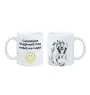 Kaukasischer Schäferhund, Kaukasischer Owtscharka - Tasse mit Hund, fröhliche Tasse für Hundeliebhaber, personalisiertes Geschenk der Marke Art-Dog
