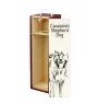 Berger du Caucase - boîte à vin avec chien, boîte à alcool avec graphisme, boîte cadeau personnalisée de la marque Art-Dog