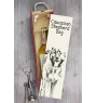 Caucasian Shepherd Dog, Caucasian Ovcharka - wine box with a dog, alcohol box with graphics, personalized gift box from the Art-Dog brand