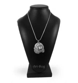 Cavalier King Charles Spaniel - necklace with a dog, dog pendant on a silver chain, unique jewelry from the Art-Dog brand