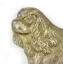Cavalier King Charles Spaniel - Türschild mit Hund, messingfarbenes Willkommensschild, einzigartiges Schild mit der Aufschrift Welcome von der Marke Art-Dog
