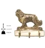 Cavalier King Charles Spaniel - Schlüsselhalter mit Hund, Messinggriff für Hundezubehör, elegante Dekoration für den Flur der Marke Art-Dog