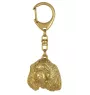 Cavalier King Charles Spaniel I - porte-clés et collier avec chien dans une boîte, produit plaqué or de haute qualité, marque Art-Dog