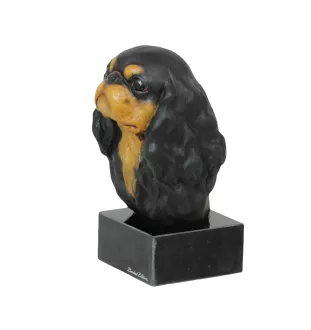Cavalier King Charles Spaniel - painted figurine, statue, figure, made by the artist, brand Art-Dog