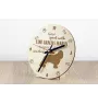 Cavalier King Charles Spaniel - clock with a dog, wooden clock, wall clock for dog lovers, clock for desk and shelf, Art-Dog
