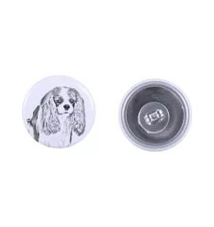 Cavalier King Charles Spaniel - einzigartige Hund-Ohrringe, Ihr Haustier als Schlüsselanhänger, Eigenmarke Art-Dog