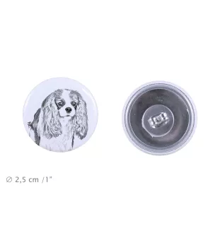 Cavalier King Charles Spaniel kolczyki z psem mały Art-Dog