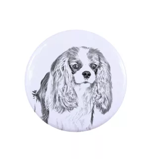 Cavalier King Charles Spaniel - women's jewelry with a dog portrait, handmade product, possibility to add your own photo, Art-Dog brand