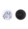 Cavalier King Charles Spaniel Magnet mit einem Hundepfotenabdruck, außergewöhnlich leicht, starker Magnet, handgefertigtes Produkt der Marke Art-Dog