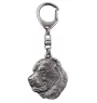 Berger d'Asie Centrale, Sredneasiatskaïa ovtcharka - Porte-clés argenté avec chien, décoration de sac à main, pendentif de sac à dos par la marque Art-Dog