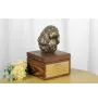 Cavalier King Charles Spaniel I - urn for dog ashes with a statuette, small urn for a dog, personalized urn with a bust of a dog by Art-Dog brand