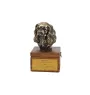 Cavalier King Charles Spaniel - an urn with an engraving and a sculpture of a dog, a handmade product by the Art-Dog brand.