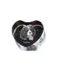 Cavalier King Charles Spaniel - a photo of a dog in crystal, crystal heart, unique photo frame from the Art-Dog brand