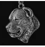 Central Asia Shepherd Dog, Central Asian Shepherd Dog - Necklace with dog, silver-plated pendant for dog fan, unique jewelry by Art-Dog brand