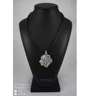 Central Asia Shepherd Dog, Central Asian Shepherd Dog - Necklace with dog, silver-plated pendant for dog fan, unique jewelry by Art-Dog brand