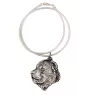 Berger d'Asie Centrale, Sredneasiatskaïa ovtcharka - Collier pour chien, bijoux uniques pour les fans de chiens, pendentif vipère unique de la marque Art-Dog