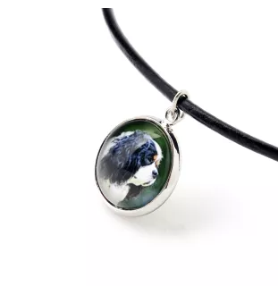 Cavalier King Charles Spaniel - jewelry with your photo box, set of necklace and earrings, personalized products from the Art-Dog brand