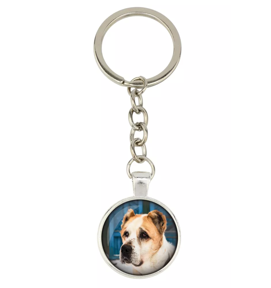 Berger d'Asie Centrale, Sredneasiatskaïa ovtcharka - porte-clés avec votre photo, accessoire pour clés, breloque pour sac de la marque Art-Dog
