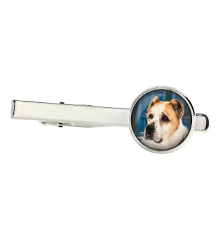 Central Asia Shepherd Dog, Central Asian Shepherd Dog - cufflinks and tie with your photo, a suit decoration, men's jewelry from the Art-Dog brand.