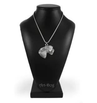 Cesky Terrier, Czech Terrier, Bohemian Terrier - Dog necklace, unique jewellery for the dog fan, unique adder pendant by Art-Dog brand