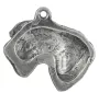 Tschechischer Terrier,   Böhmischer Terrier, Český Teriér - Hundehalsband, einzigartiger Schmuck für den Hundefan, einzigartiger Kreuzotter-Anhänger der Marke Art-Dog