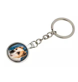 Mittelasiatischer Schäferhund, Zentralasiatischer Owtscharka - Schlüsselanhänger in einer Box, eigenes Foto, Schlüsselanhänger der Marke Art-Dog