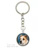 Central Asia Shepherd Dog, Central Asian Shepherd Dog - keychain in a box, own photo, keychain pendant from Art-Dog brand