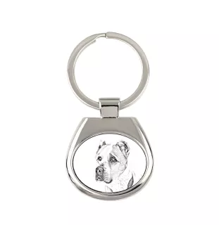 Central Asia Shepherd Dog, Central Asian Shepherd Dog - keychain with a dog, keychain with a print, personalized pendant from the Art-Dog brand