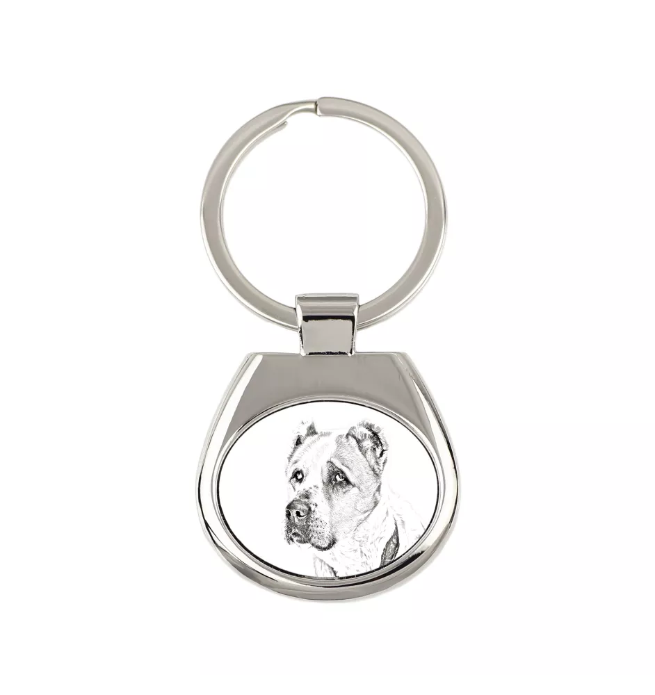 Berger d'Asie Centrale, Sredneasiatskaïa ovtcharka - porte-clés avec chien, porte-clés imprimé, breloque personnalisée de la marque Art-Dog