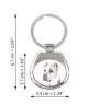 Central Asia Shepherd Dog, Central Asian Shepherd Dog - keychain with a dog, keychain with a print, personalized pendant from the Art-Dog brand